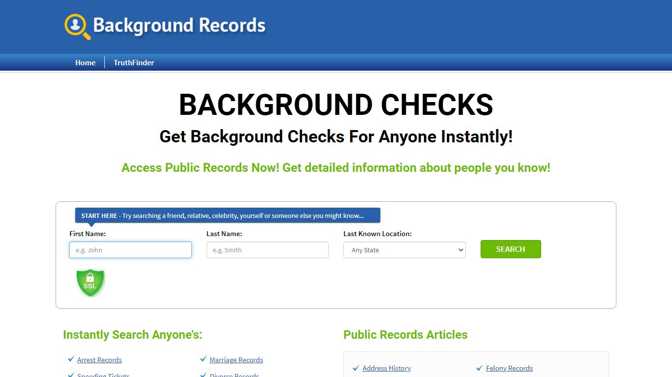 Background Checks